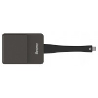 iiyama WP D002C adaptador Smart TV USB 4K Ultra HD Negro, Plata (Espera 4 dias)